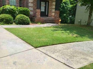 Kimberly R.'s turf maintenance service result
