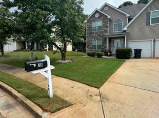 Julia M.'s turf care service result