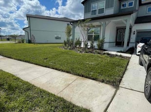 Krystal B.'s lawn maintenance service result