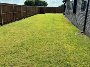 Jessica W.'s lawn maintenance service result