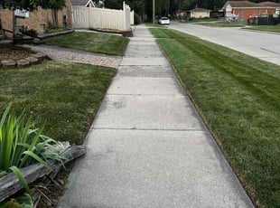 John R.'s grass cutting service result