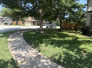 Bobbie F.'s lawn care service result