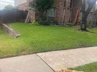 Christopher M.'s grass cutting service result