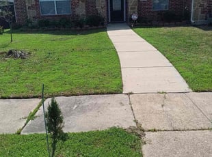 Kathy P.'s lawn care services service result