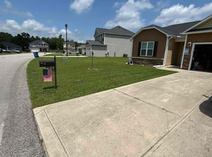 Ryan J.'s turf maintenance service result