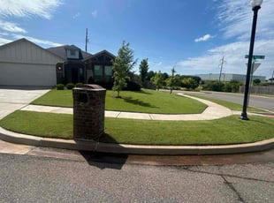 Helen L.'s lawn care service result