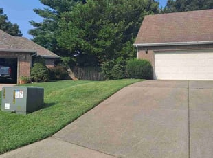 Logan T.'s lawn care service result
