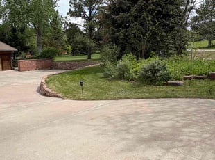 Golden P.'s lawn maintenance service result