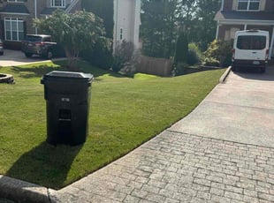 Justin A.'s grass maintenance service result