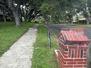 Kristen L.'s lawn maintenance service result