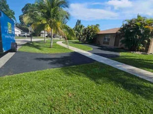 Liz G.'s yard care service result