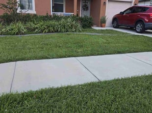 Zackary M.'s lawn service service result