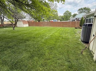 Maggie R.'s turf maintenance service result