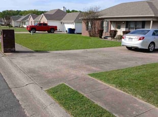 Brad B.'s turf care service result