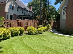 Marsha D.'s lawn care services service result