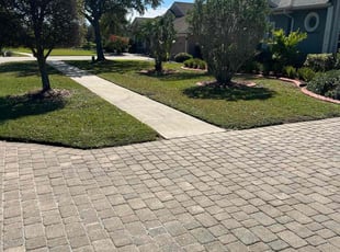 Rebecca L.'s turf maintenance service result