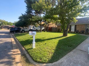 Ron B.'s landscape maintenance service result