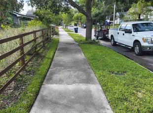 Robert D.'s lawn service service result