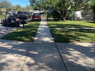 Chuck C.'s turf care service result
