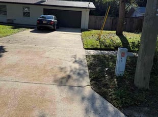 Kay B.'s grass cutting service result