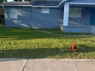 Beverly P.'s grass cutting service result