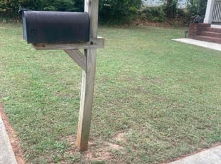 Karen B.'s turf maintenance service result