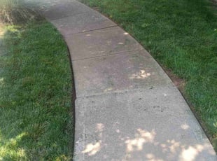Justin W.'s grass maintenance service result