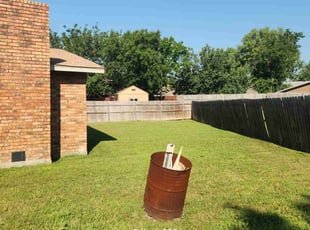 Samantha N.'s yard work service result