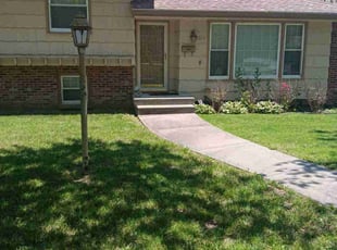 Chris L.'s grass cutting service result
