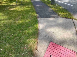 Aly B.'s lawn service service result