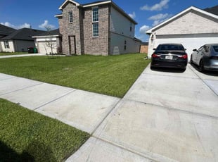 Nicole S.'s grass cutting service result