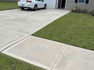 Amy B.'s turf maintenance service result