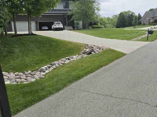 Christina J.'s turf maintenance service result