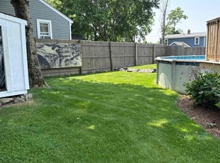 Jen A.'s lawn maintenance service result