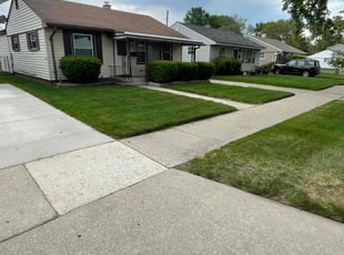 Erin W.'s turf maintenance service result