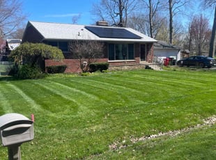 Angela G.'s lawn maintenance service result