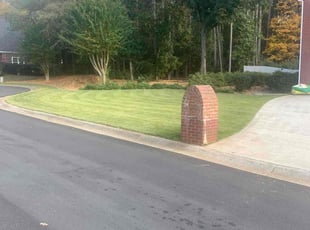 Candace L.'s grass cutting service result