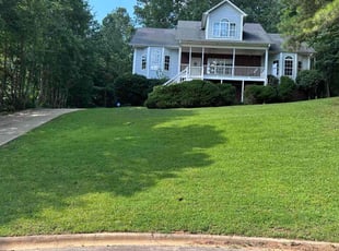 Christine M.'s turf care service result