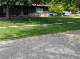 Brandon R.'s lawn maintenance service result