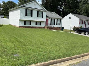 Tony C.'s grass cutting service result