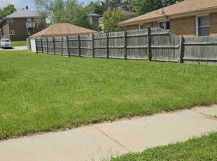 Fred D.'s grass cutting service result