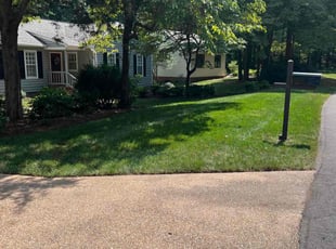 Crystal V.'s turf maintenance service result