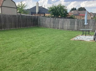 Laura M.'s turf maintenance service result