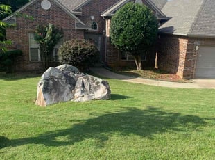 Carl F.'s grass cutting service result