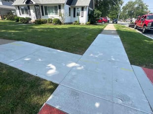 Ian K.'s grass cutting service result