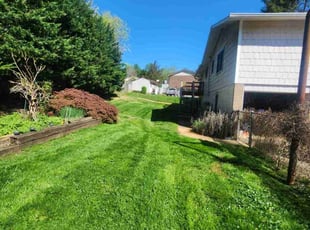 Linda L.'s lawn maintenance service result