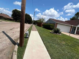 William E.'s turf maintenance service result