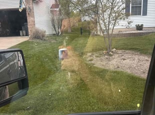 Derrick W.'s lawn maintenance service result