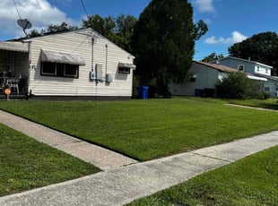 Christopher W.'s grass cutting service result
