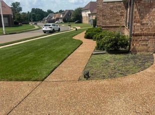 Cheryl J.'s turf maintenance service result